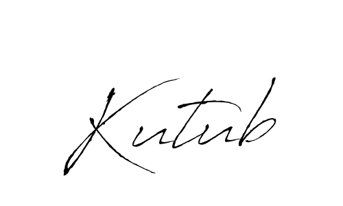 Similarly Antro_Vectra is the best handwritten signature design. Signature creator online .You can use it as an online autograph creator for name Kutub. Kutub signature style 6 images and pictures png