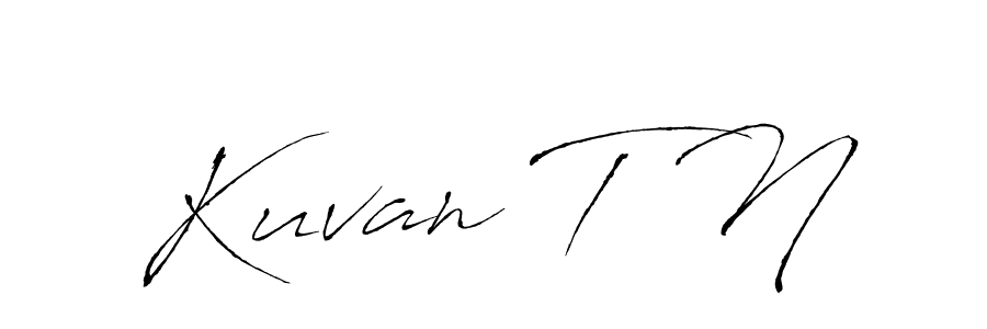 You can use this online signature creator to create a handwritten signature for the name Kuvan T N. This is the best online autograph maker. Kuvan T N signature style 6 images and pictures png