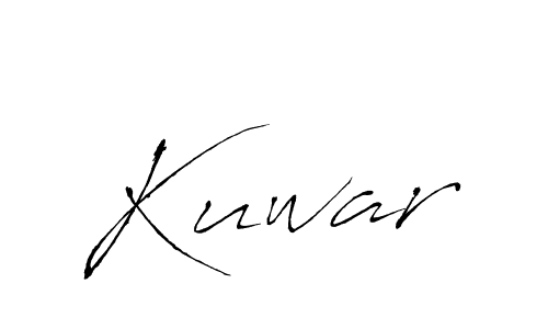 Kuwar stylish signature style. Best Handwritten Sign (Antro_Vectra) for my name. Handwritten Signature Collection Ideas for my name Kuwar. Kuwar signature style 6 images and pictures png