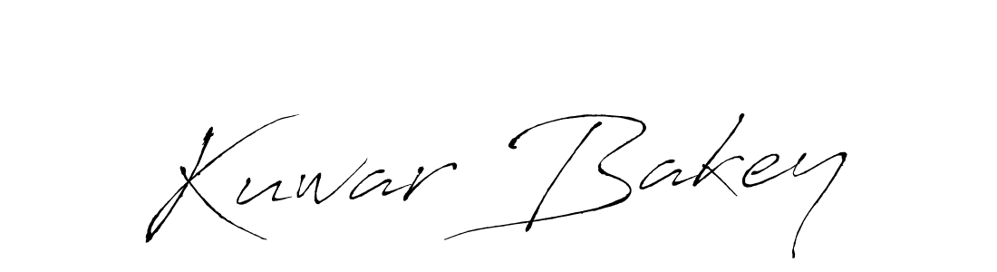 Create a beautiful signature design for name Kuwar Bakey. With this signature (Antro_Vectra) fonts, you can make a handwritten signature for free. Kuwar Bakey signature style 6 images and pictures png