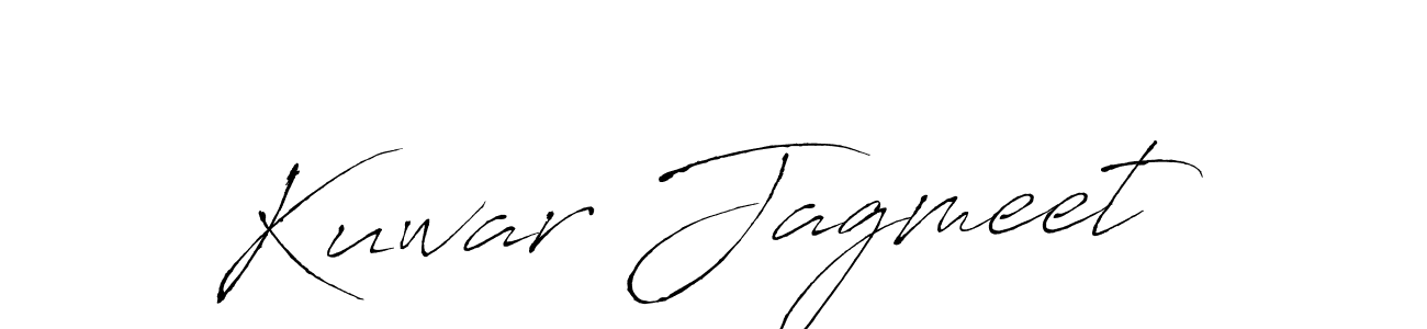 Create a beautiful signature design for name Kuwar Jagmeet. With this signature (Antro_Vectra) fonts, you can make a handwritten signature for free. Kuwar Jagmeet signature style 6 images and pictures png