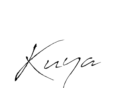 Use a signature maker to create a handwritten signature online. With this signature software, you can design (Antro_Vectra) your own signature for name Kuya. Kuya signature style 6 images and pictures png