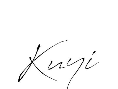 Kuyi stylish signature style. Best Handwritten Sign (Antro_Vectra) for my name. Handwritten Signature Collection Ideas for my name Kuyi. Kuyi signature style 6 images and pictures png