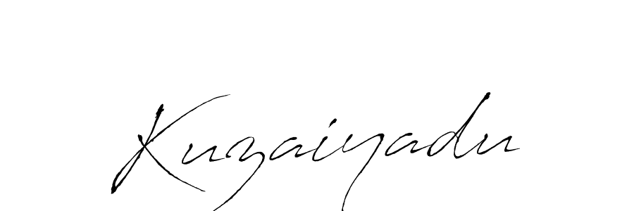 Antro_Vectra is a professional signature style that is perfect for those who want to add a touch of class to their signature. It is also a great choice for those who want to make their signature more unique. Get Kuzaiyadu name to fancy signature for free. Kuzaiyadu signature style 6 images and pictures png