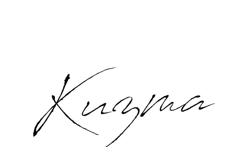Design your own signature with our free online signature maker. With this signature software, you can create a handwritten (Antro_Vectra) signature for name Kuzma. Kuzma signature style 6 images and pictures png