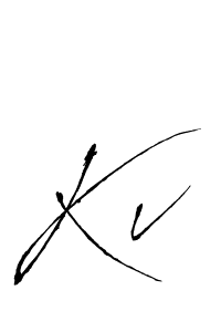 You should practise on your own different ways (Antro_Vectra) to write your name (Kv) in signature. don't let someone else do it for you. Kv signature style 6 images and pictures png