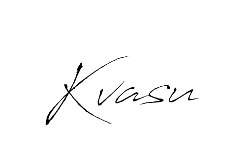 Also we have Kvasu name is the best signature style. Create professional handwritten signature collection using Antro_Vectra autograph style. Kvasu signature style 6 images and pictures png