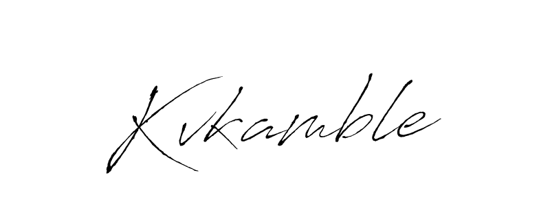 Once you've used our free online signature maker to create your best signature Antro_Vectra style, it's time to enjoy all of the benefits that Kvkamble name signing documents. Kvkamble signature style 6 images and pictures png