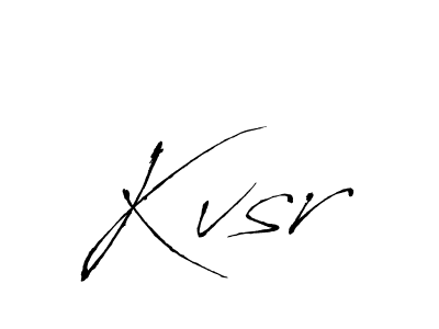 Make a beautiful signature design for name Kvsr. Use this online signature maker to create a handwritten signature for free. Kvsr signature style 6 images and pictures png