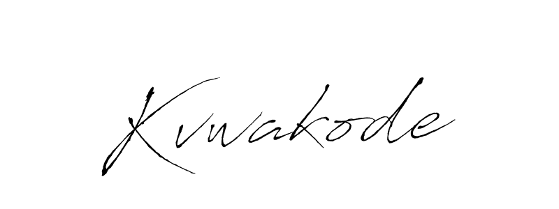 How to make Kvwakode signature? Antro_Vectra is a professional autograph style. Create handwritten signature for Kvwakode name. Kvwakode signature style 6 images and pictures png