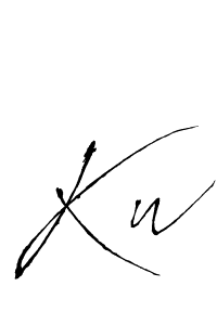 How to make Kw name signature. Use Antro_Vectra style for creating short signs online. This is the latest handwritten sign. Kw signature style 6 images and pictures png