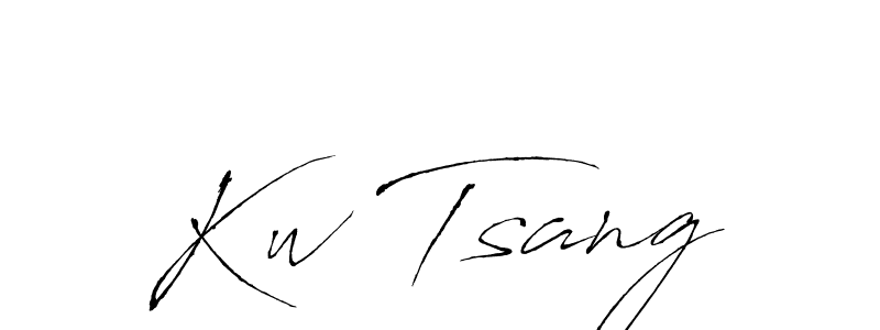 It looks lik you need a new signature style for name Kw Tsang. Design unique handwritten (Antro_Vectra) signature with our free signature maker in just a few clicks. Kw Tsang signature style 6 images and pictures png