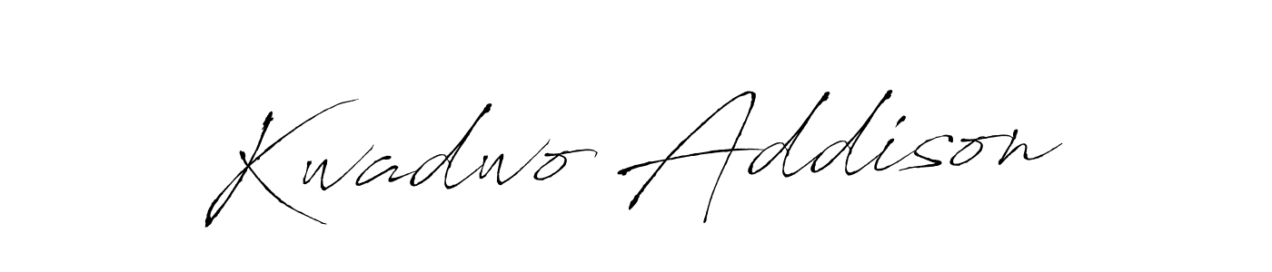 You should practise on your own different ways (Antro_Vectra) to write your name (Kwadwo Addison) in signature. don't let someone else do it for you. Kwadwo Addison signature style 6 images and pictures png