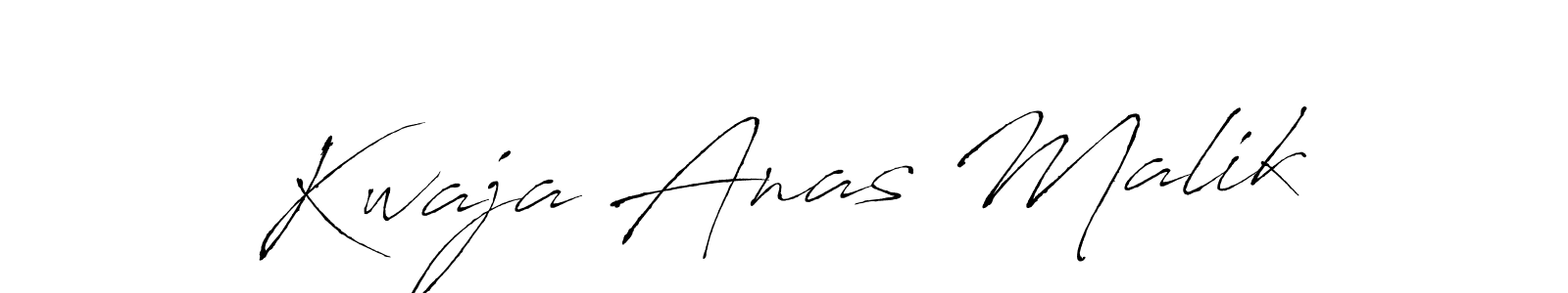 How to make Kwaja Anas Malik signature? Antro_Vectra is a professional autograph style. Create handwritten signature for Kwaja Anas Malik name. Kwaja Anas Malik signature style 6 images and pictures png
