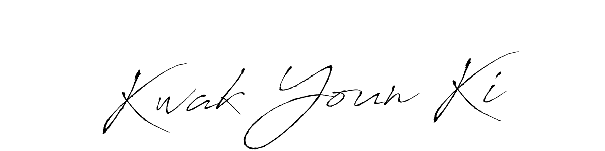 Similarly Antro_Vectra is the best handwritten signature design. Signature creator online .You can use it as an online autograph creator for name Kwak Youn Ki. Kwak Youn Ki signature style 6 images and pictures png