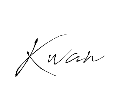 You should practise on your own different ways (Antro_Vectra) to write your name (Kwan) in signature. don't let someone else do it for you. Kwan signature style 6 images and pictures png