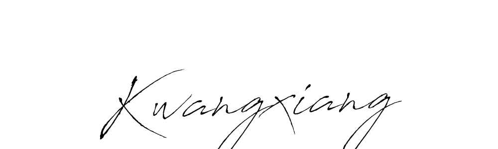 Also You can easily find your signature by using the search form. We will create Kwangxiang name handwritten signature images for you free of cost using Antro_Vectra sign style. Kwangxiang signature style 6 images and pictures png