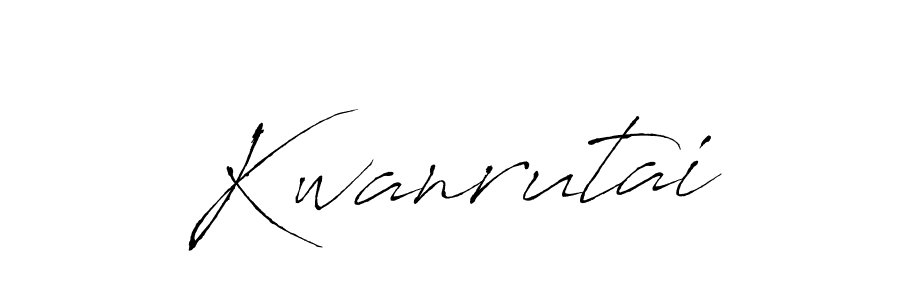 Also we have Kwanrutai name is the best signature style. Create professional handwritten signature collection using Antro_Vectra autograph style. Kwanrutai signature style 6 images and pictures png