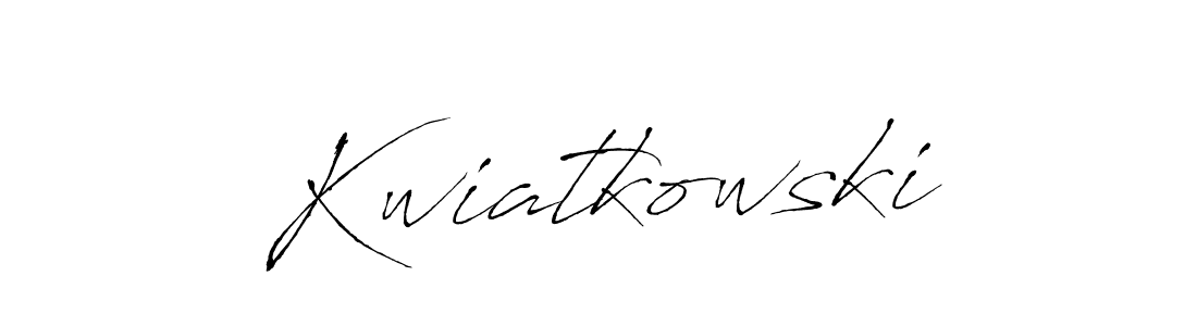 Antro_Vectra is a professional signature style that is perfect for those who want to add a touch of class to their signature. It is also a great choice for those who want to make their signature more unique. Get Kwiatkowski name to fancy signature for free. Kwiatkowski signature style 6 images and pictures png