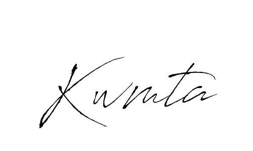 Kwmta stylish signature style. Best Handwritten Sign (Antro_Vectra) for my name. Handwritten Signature Collection Ideas for my name Kwmta. Kwmta signature style 6 images and pictures png