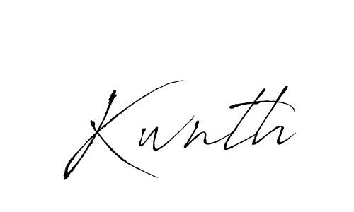 You should practise on your own different ways (Antro_Vectra) to write your name (Kwnth) in signature. don't let someone else do it for you. Kwnth signature style 6 images and pictures png
