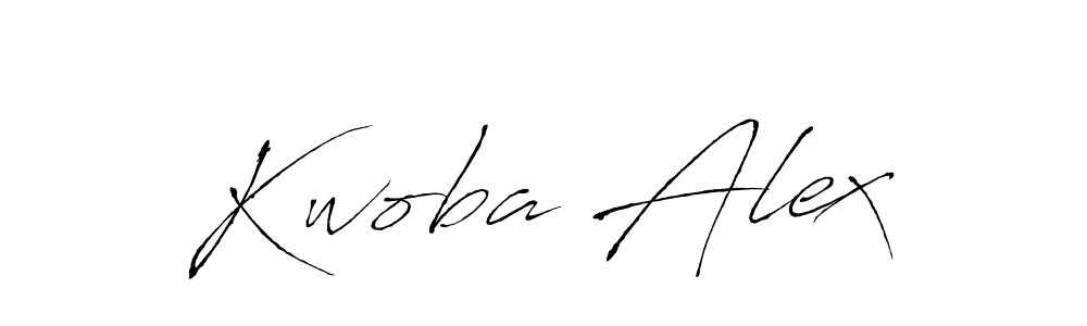 Create a beautiful signature design for name Kwoba Alex. With this signature (Antro_Vectra) fonts, you can make a handwritten signature for free. Kwoba Alex signature style 6 images and pictures png