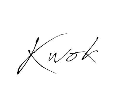 Create a beautiful signature design for name Kwok. With this signature (Antro_Vectra) fonts, you can make a handwritten signature for free. Kwok signature style 6 images and pictures png