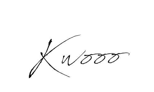 Kwooo stylish signature style. Best Handwritten Sign (Antro_Vectra) for my name. Handwritten Signature Collection Ideas for my name Kwooo. Kwooo signature style 6 images and pictures png