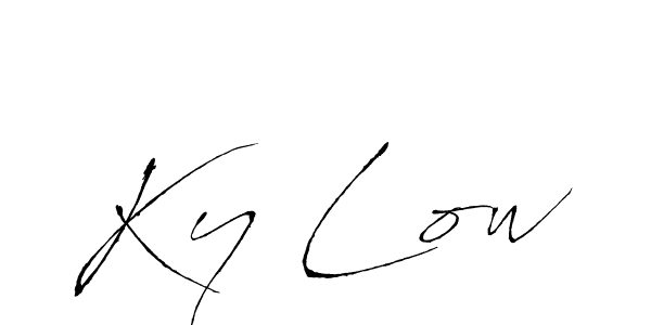 if you are searching for the best signature style for your name Ky Low. so please give up your signature search. here we have designed multiple signature styles  using Antro_Vectra. Ky Low signature style 6 images and pictures png