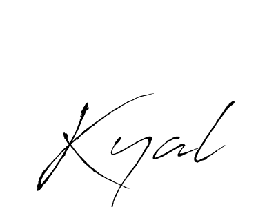 Also we have Kyal name is the best signature style. Create professional handwritten signature collection using Antro_Vectra autograph style. Kyal signature style 6 images and pictures png