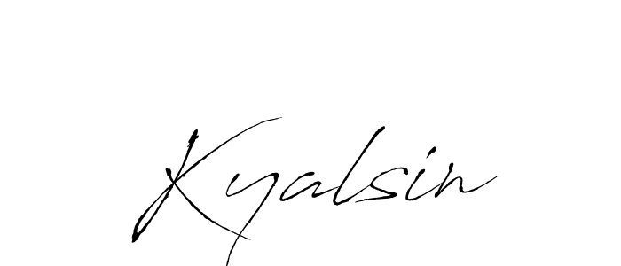 Also You can easily find your signature by using the search form. We will create Kyalsin name handwritten signature images for you free of cost using Antro_Vectra sign style. Kyalsin signature style 6 images and pictures png