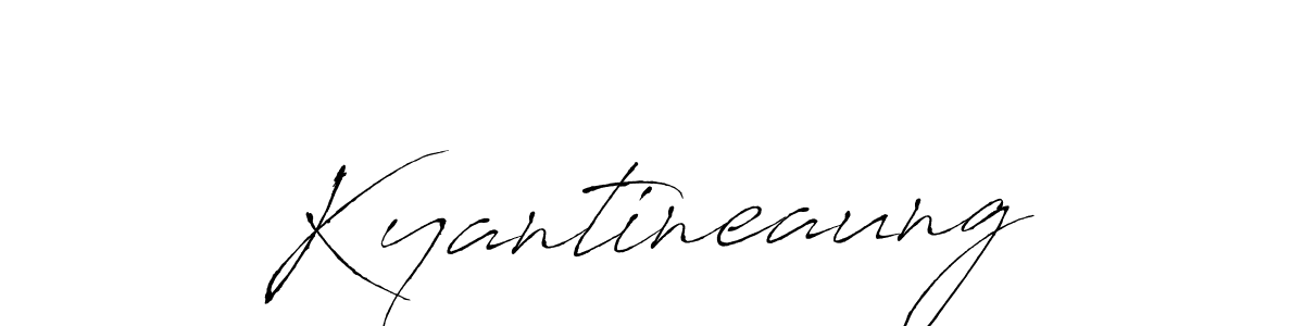 Antro_Vectra is a professional signature style that is perfect for those who want to add a touch of class to their signature. It is also a great choice for those who want to make their signature more unique. Get Kyantineaung name to fancy signature for free. Kyantineaung signature style 6 images and pictures png