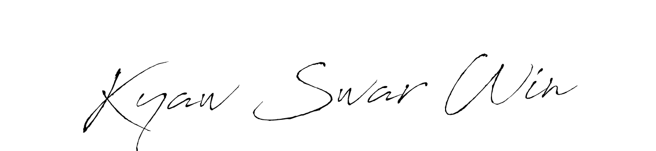 See photos of Kyaw Swar Win official signature by Spectra . Check more albums & portfolios. Read reviews & check more about Antro_Vectra font. Kyaw Swar Win signature style 6 images and pictures png