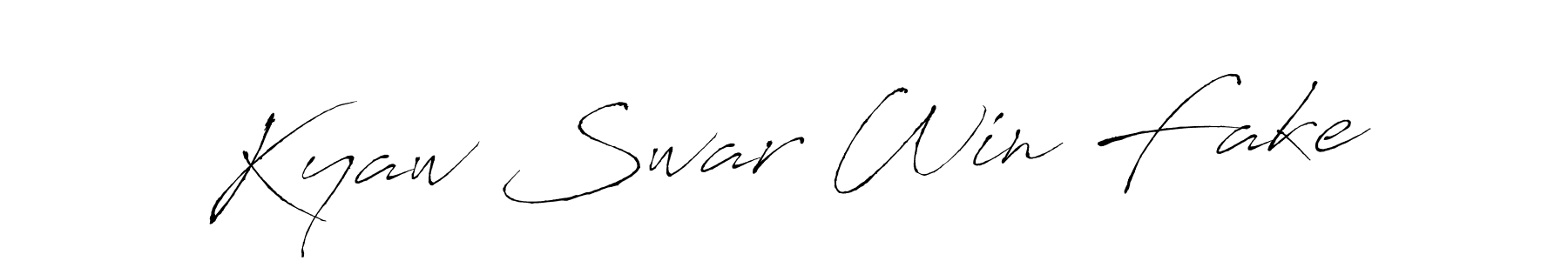 Make a short Kyaw Swar Win Fake signature style. Manage your documents anywhere anytime using Antro_Vectra. Create and add eSignatures, submit forms, share and send files easily. Kyaw Swar Win Fake signature style 6 images and pictures png