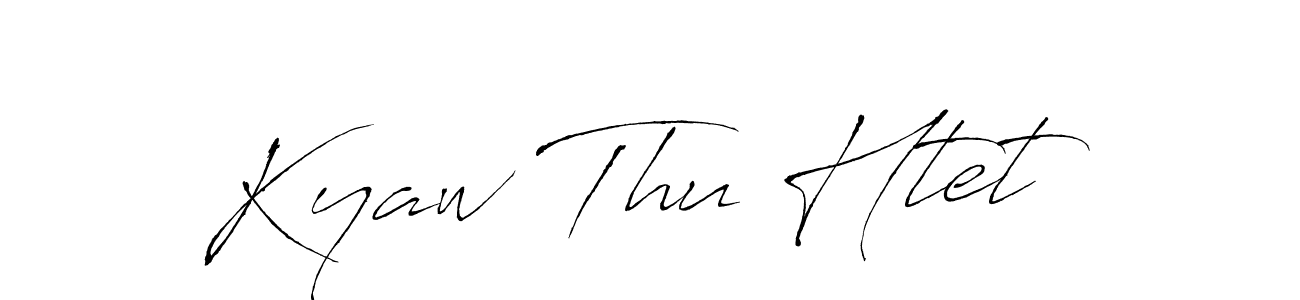 The best way (Antro_Vectra) to make a short signature is to pick only two or three words in your name. The name Kyaw Thu Htet include a total of six letters. For converting this name. Kyaw Thu Htet signature style 6 images and pictures png