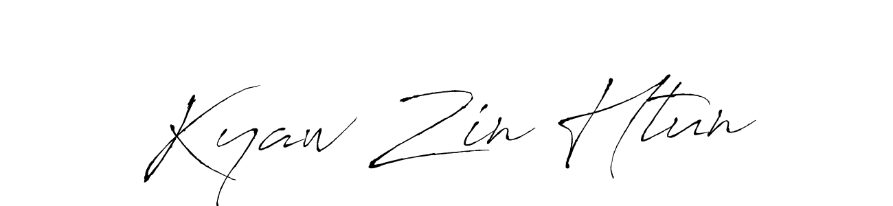 Best and Professional Signature Style for Kyaw Zin Htun. Antro_Vectra Best Signature Style Collection. Kyaw Zin Htun signature style 6 images and pictures png