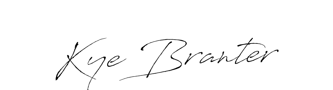 Make a beautiful signature design for name Kye Branter. Use this online signature maker to create a handwritten signature for free. Kye Branter signature style 6 images and pictures png