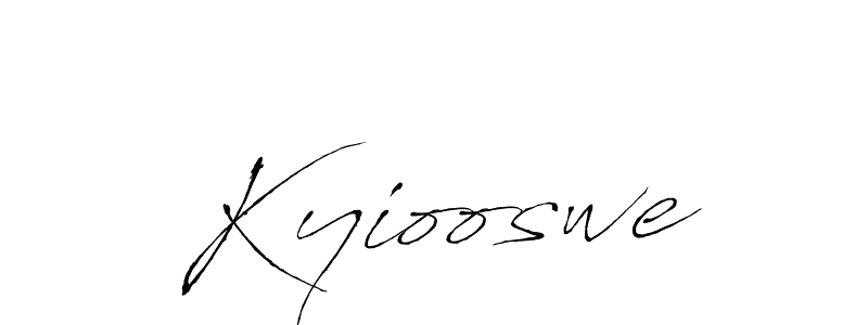 Also we have Kyiooswe name is the best signature style. Create professional handwritten signature collection using Antro_Vectra autograph style. Kyiooswe signature style 6 images and pictures png