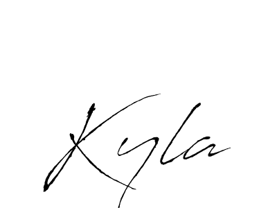 Antro_Vectra is a professional signature style that is perfect for those who want to add a touch of class to their signature. It is also a great choice for those who want to make their signature more unique. Get Kyla name to fancy signature for free. Kyla signature style 6 images and pictures png
