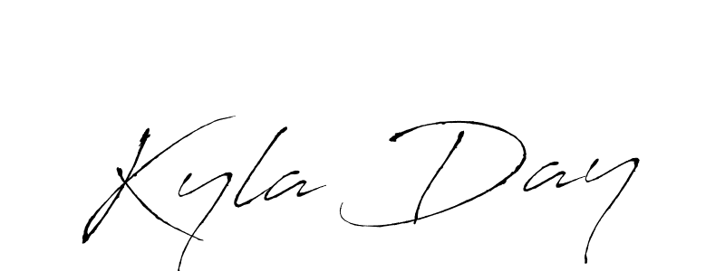 Similarly Antro_Vectra is the best handwritten signature design. Signature creator online .You can use it as an online autograph creator for name Kyla Day. Kyla Day signature style 6 images and pictures png
