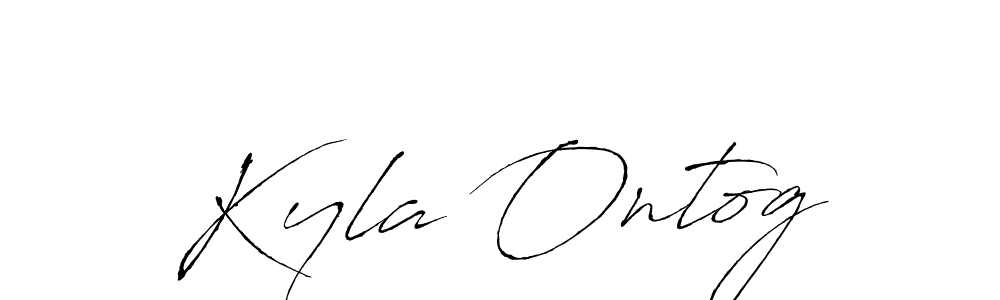 Use a signature maker to create a handwritten signature online. With this signature software, you can design (Antro_Vectra) your own signature for name Kyla Ontog. Kyla Ontog signature style 6 images and pictures png