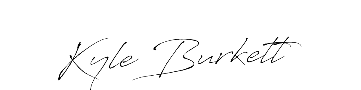 How to make Kyle Burkett signature? Antro_Vectra is a professional autograph style. Create handwritten signature for Kyle Burkett name. Kyle Burkett signature style 6 images and pictures png