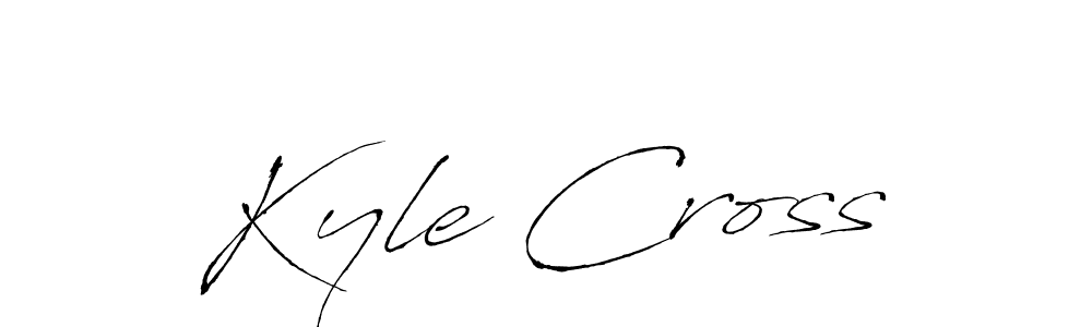 Use a signature maker to create a handwritten signature online. With this signature software, you can design (Antro_Vectra) your own signature for name Kyle Cross. Kyle Cross signature style 6 images and pictures png