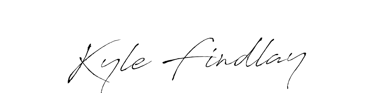 Create a beautiful signature design for name Kyle Findlay. With this signature (Antro_Vectra) fonts, you can make a handwritten signature for free. Kyle Findlay signature style 6 images and pictures png