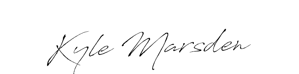 It looks lik you need a new signature style for name Kyle Marsden. Design unique handwritten (Antro_Vectra) signature with our free signature maker in just a few clicks. Kyle Marsden signature style 6 images and pictures png