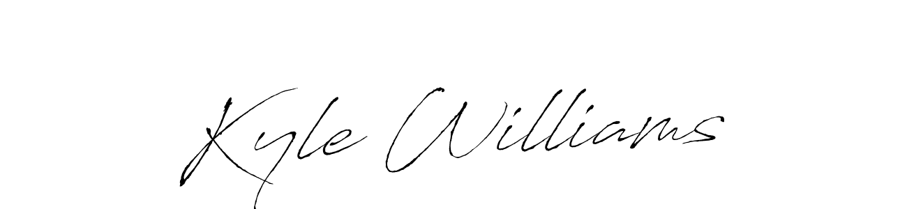 Also You can easily find your signature by using the search form. We will create Kyle Williams name handwritten signature images for you free of cost using Antro_Vectra sign style. Kyle Williams signature style 6 images and pictures png