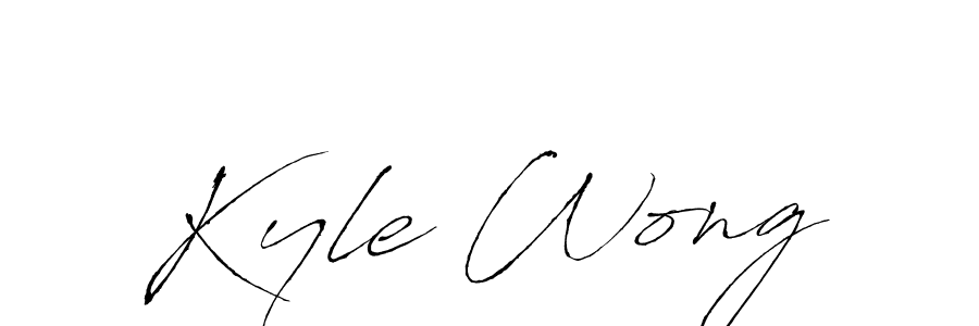 You should practise on your own different ways (Antro_Vectra) to write your name (Kyle Wong) in signature. don't let someone else do it for you. Kyle Wong signature style 6 images and pictures png