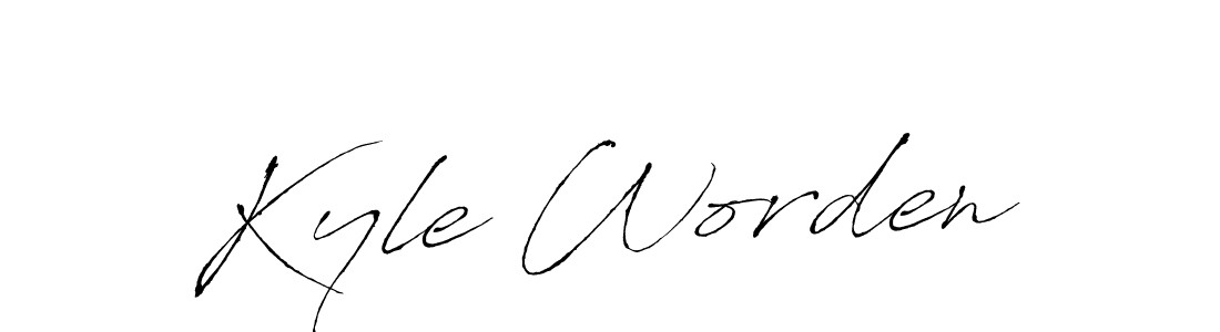 Also You can easily find your signature by using the search form. We will create Kyle Worden name handwritten signature images for you free of cost using Antro_Vectra sign style. Kyle Worden signature style 6 images and pictures png