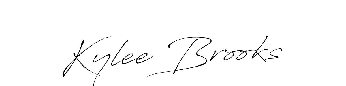 Design your own signature with our free online signature maker. With this signature software, you can create a handwritten (Antro_Vectra) signature for name Kylee Brooks. Kylee Brooks signature style 6 images and pictures png