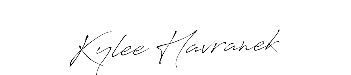 Design your own signature with our free online signature maker. With this signature software, you can create a handwritten (Antro_Vectra) signature for name Kylee Havranek. Kylee Havranek signature style 6 images and pictures png